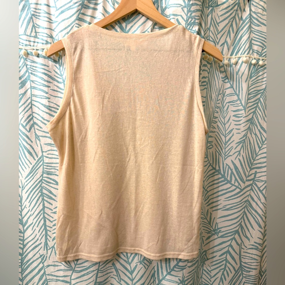 Cream Tank - Picture 6 of 6